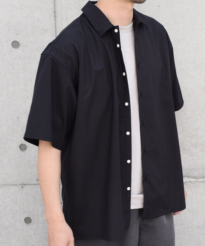 SHIPS any: バンブー レーヨン ルーズ ハーフスリーブ シャツ ［BRIOS］