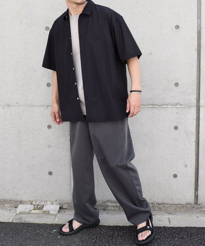 SHIPS any: バンブー レーヨン ルーズ ハーフスリーブ シャツ ［BRIOS］