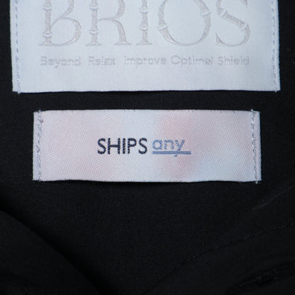 SHIPS any: バンブー レーヨン ルーズ ハーフスリーブ シャツ ［BRIOS］