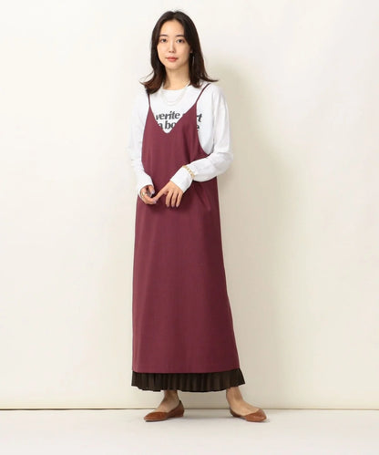 SHIPS any: シンプル キャミワンピース 20FW