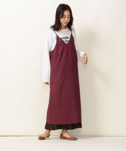 SHIPS any: シンプル キャミワンピース 20FW