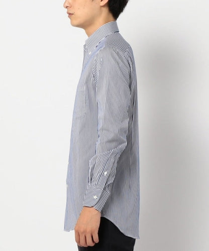 SD: ロンスト イタリアンボタンダウン シャツ(ネイビー)