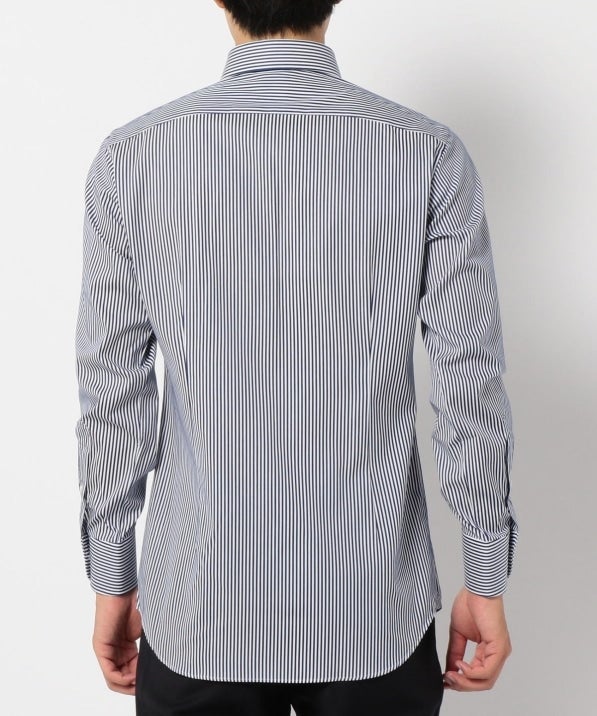 SD: ロンスト イタリアンボタンダウン シャツ(ネイビー)