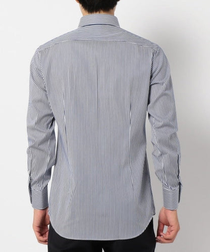 SD: ロンスト イタリアンボタンダウン シャツ(ネイビー)