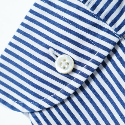 SD: ロンスト イタリアンボタンダウン シャツ(ネイビー)