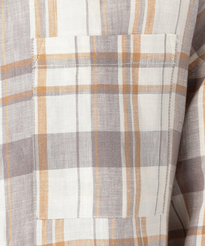 Khaju:オーバーサイズチェックシャツ