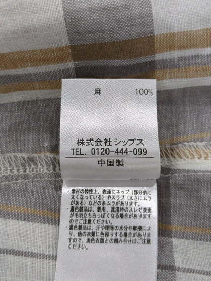 Khaju:オーバーサイズチェックシャツ