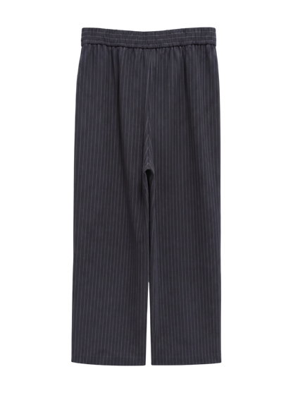 〈手洗い可能〉両面起毛ドロストパンツ