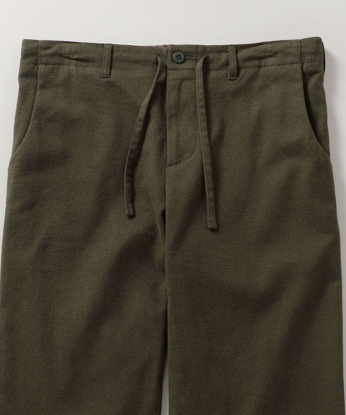 SHIPS: コットン/ウール ストレッチ カルゼ イージーパンツ