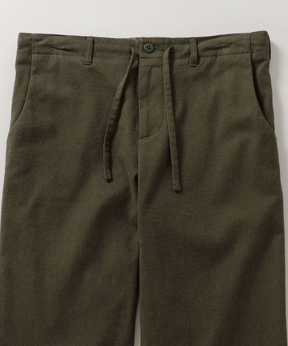 SHIPS: コットン/ウール ストレッチ カルゼ イージーパンツ