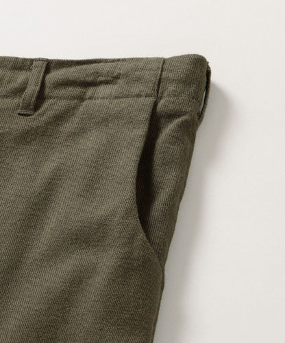 SHIPS: コットン/ウール ストレッチ カルゼ イージーパンツ