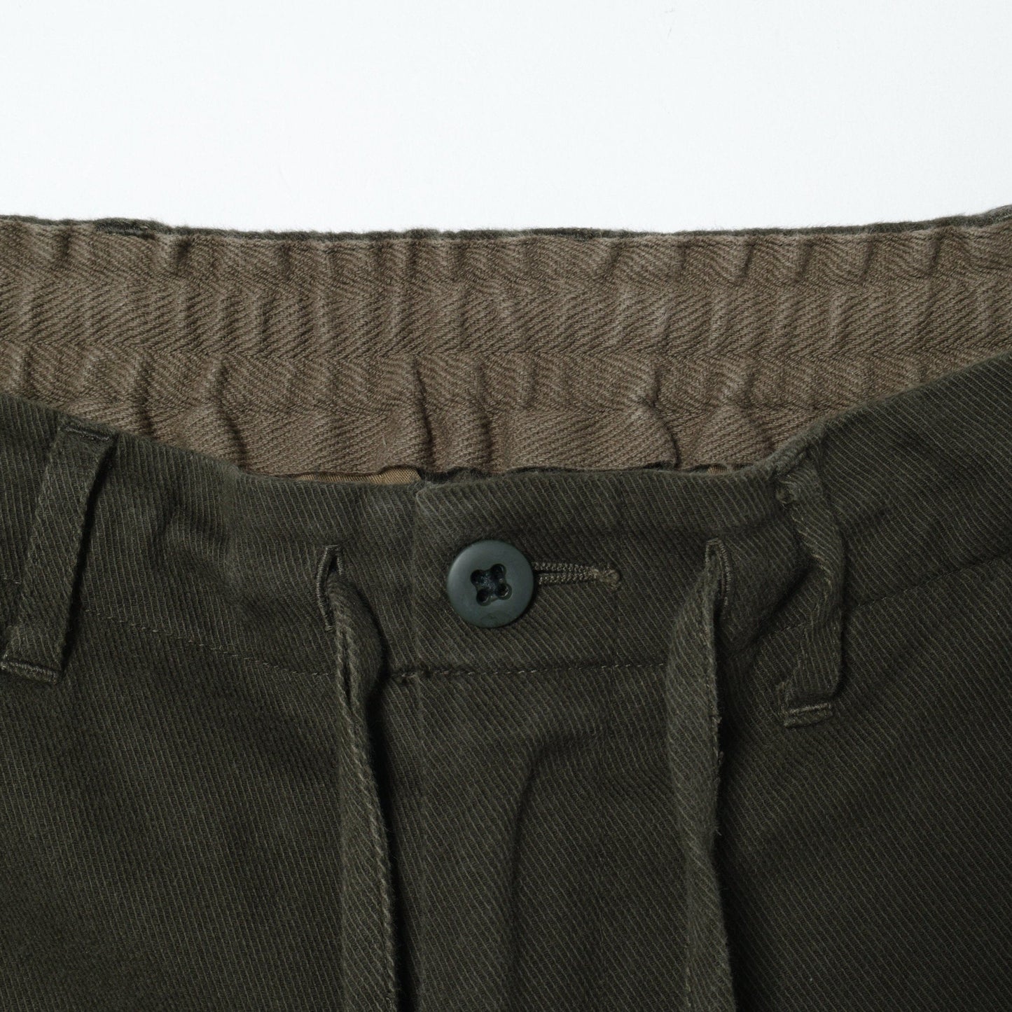 SHIPS: コットン/ウール ストレッチ カルゼ イージーパンツ