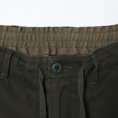 SHIPS: コットン/ウール ストレッチ カルゼ イージーパンツ