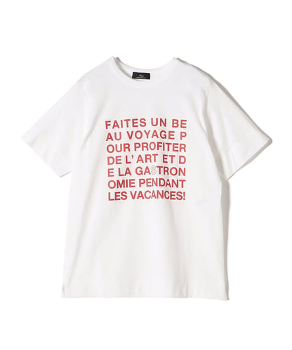 SHIPS Primary Navy Label:ロゴ TEE