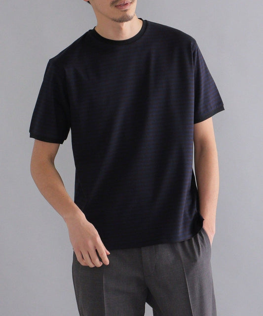 SHIPS: ALBINI クルーネック ボーダー Tシャツ