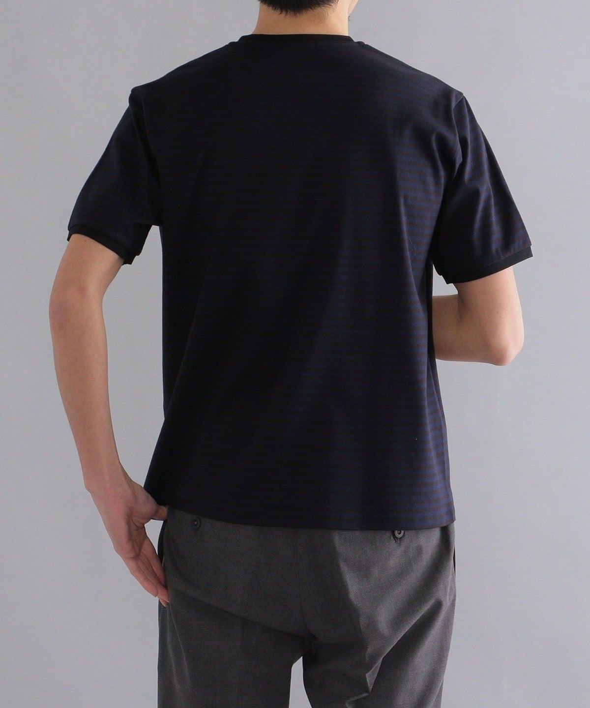 SHIPS: ALBINI クルーネック ボーダー Tシャツ