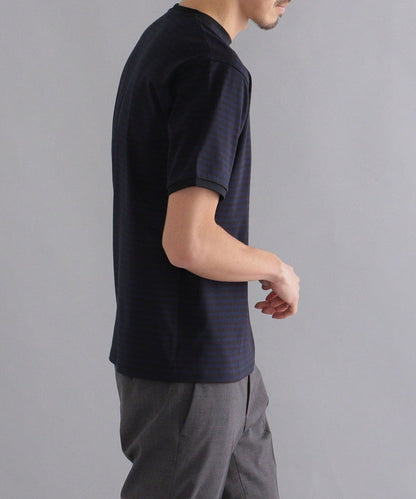 SHIPS: ALBINI クルーネック ボーダー Tシャツ