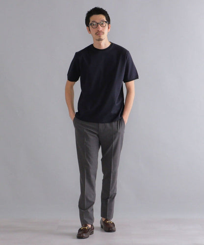 SHIPS: ALBINI クルーネック ボーダー Tシャツ