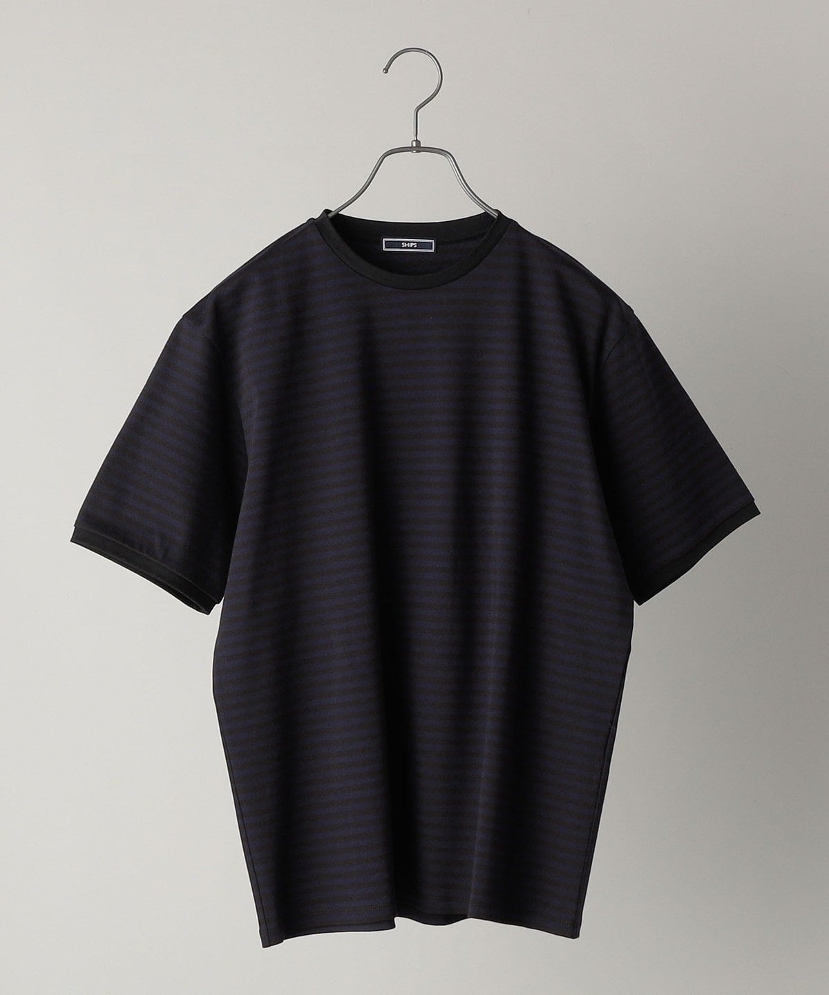 SHIPS: ALBINI クルーネック ボーダー Tシャツ