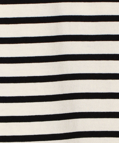 SHIPS any:〈吸水速乾〉ラウンドヘム ロングスリーブ ワイド TEE