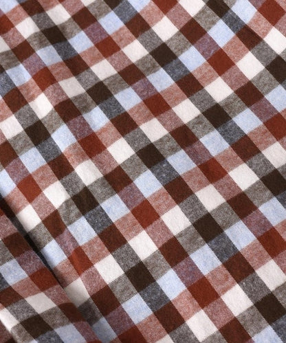 SHIPS: AIRY SHIRTS ペルヴィアン ピマ/ネル ボタンダウン シャツ