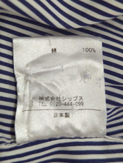PrimaryNavyLabel:ストライプシャツ