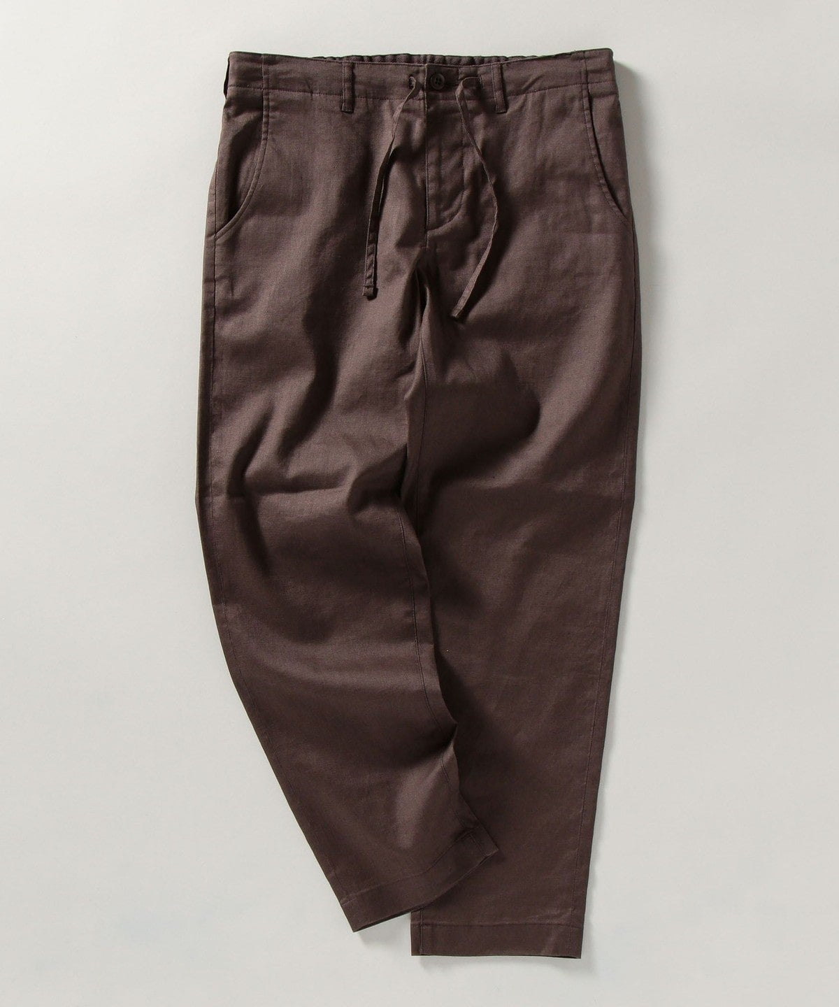 SHIPS: SOLOTEX(R) サフィラン リネン ハイブリッド ライト イージー パンツ