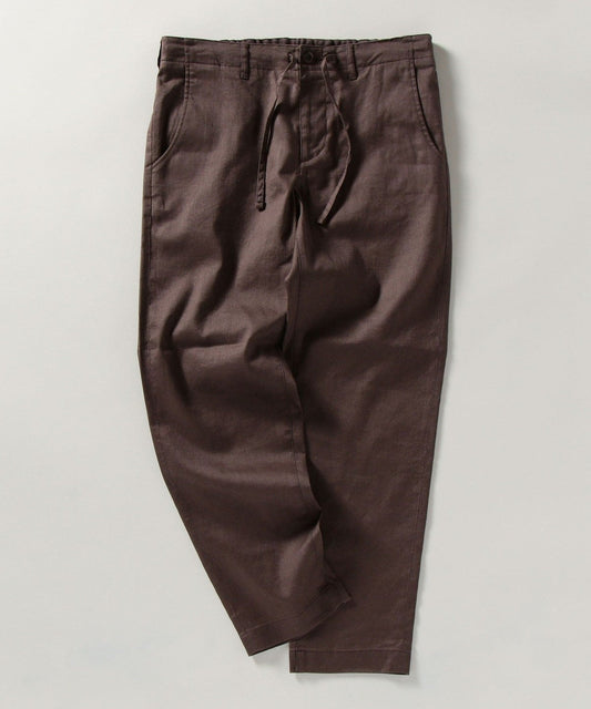 SHIPS: SOLOTEX(R) サフィラン リネン ハイブリッド ライト イージー パンツ