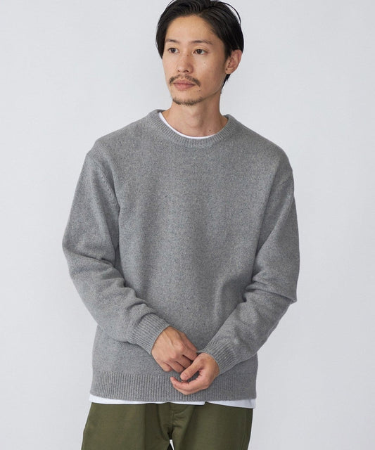 SHIPS: リサイクル カシミヤ クルーネック ニット