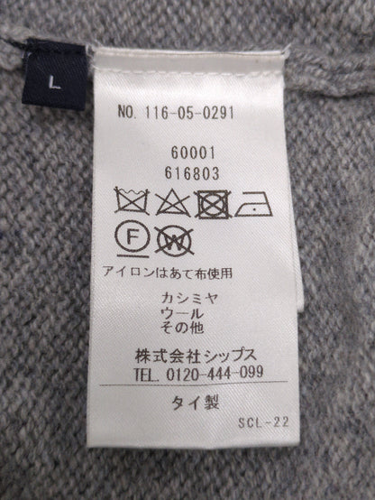 SHIPS: リサイクル カシミヤ クルーネック ニット