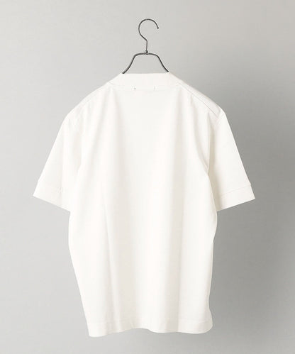 【WEB限定】SHIPS: 形態安定 防シワ加工 テレワーク ビズ クルーネック Tシャツ