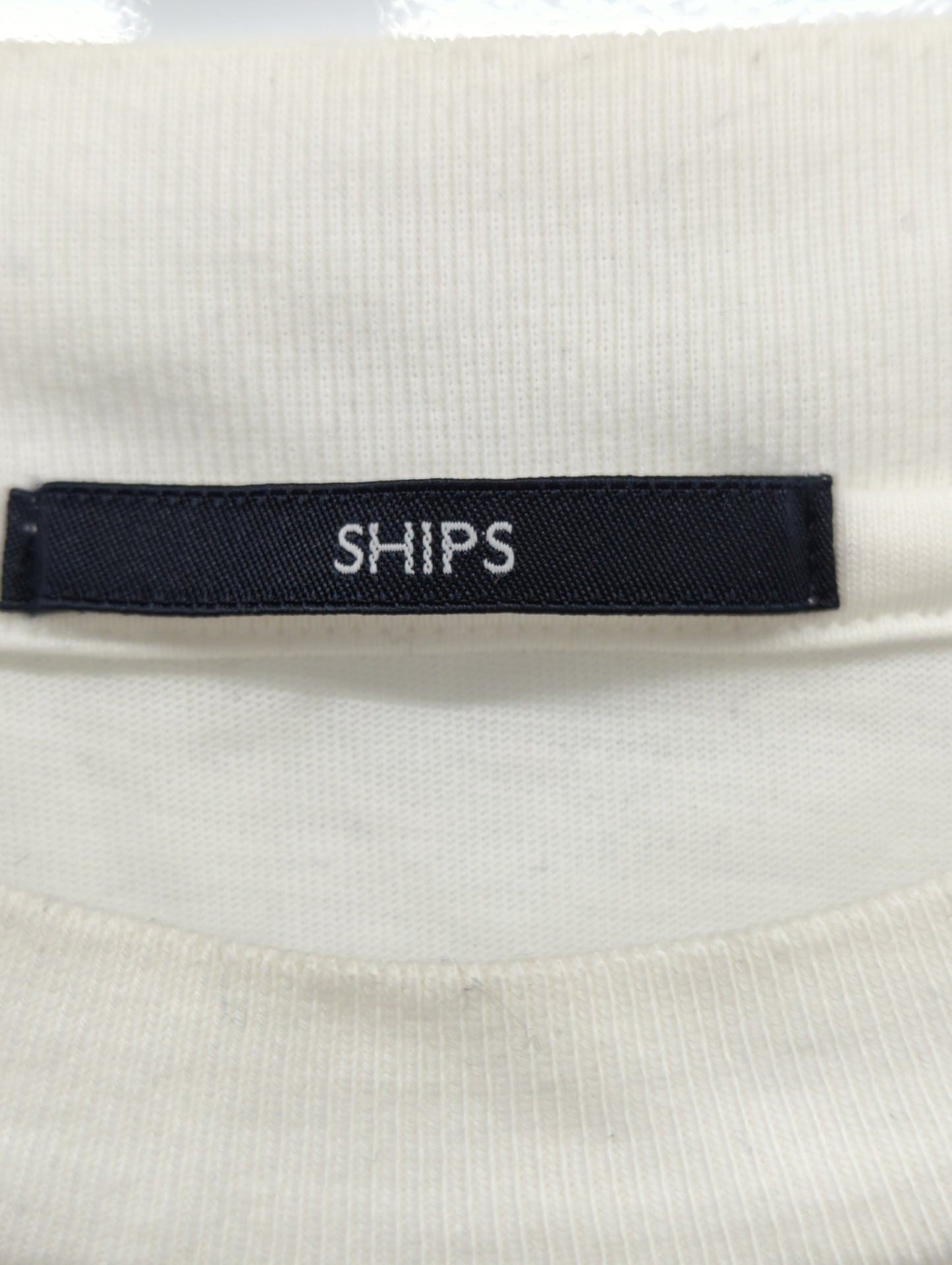 【WEB限定】SHIPS: 形態安定 防シワ加工 テレワーク ビズ クルーネック Tシャツ