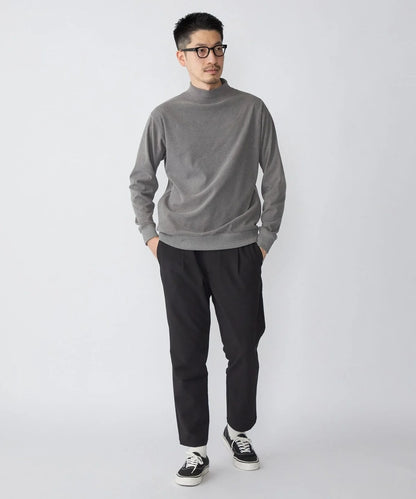 SHIPS: モイスチャー ハイネック プルオーバー 22FW