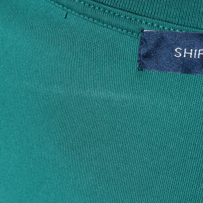 オーガニックコットン スリット スリーブ フレア TEE