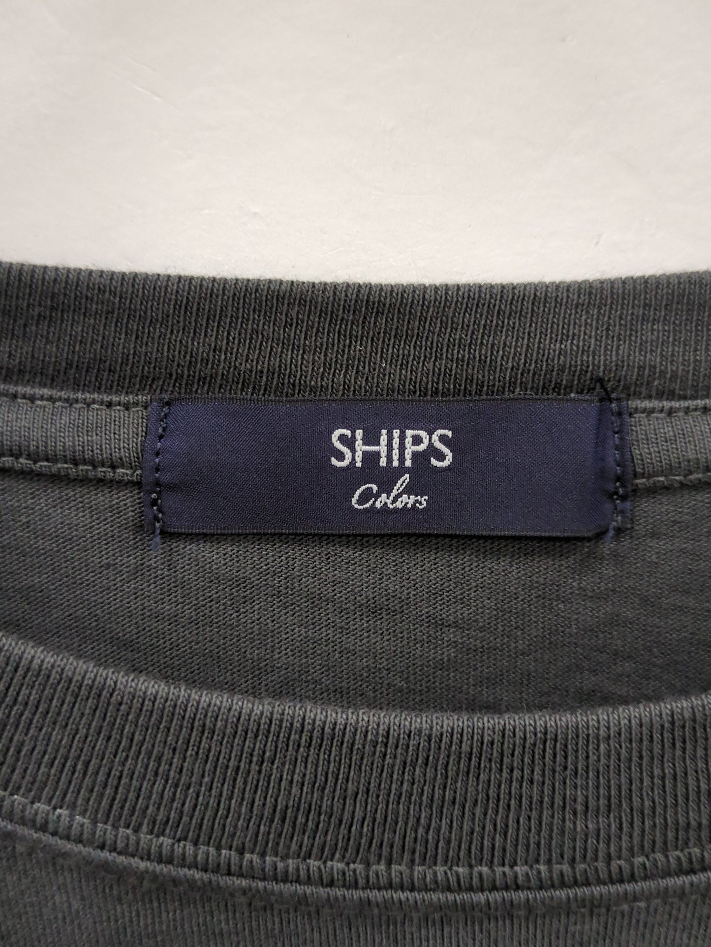 SHIPS Colors:ロゴ プリント TEE (ロンT)