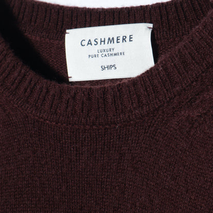 SHIPS: 2PLY カシミヤ クルーネック プルオーバー