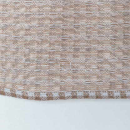 SHIPS:ALBINI ジャージー ギンガムチェック イタリアン ワイドカラー シャツ