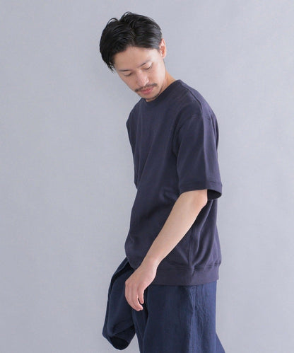 SHIPS: スヴィン コットン スウェット Tシャツ