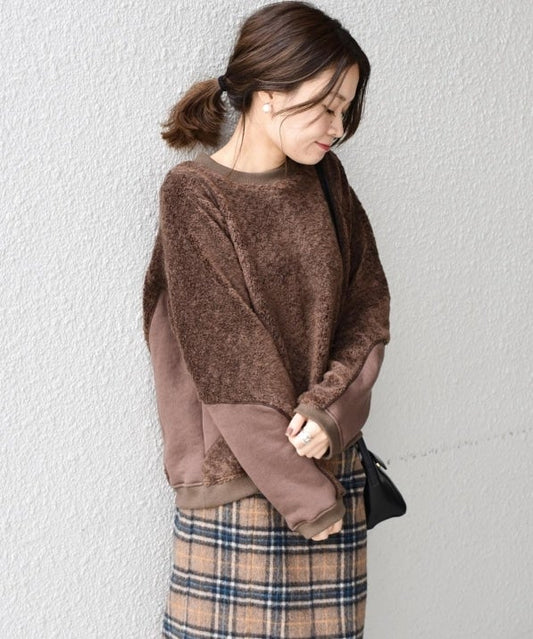 liflattie ships:ボアコンビトップス