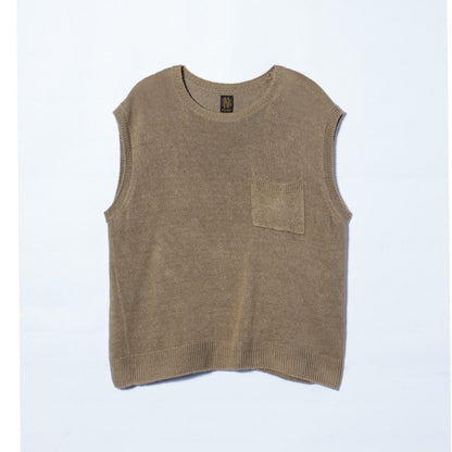 BATONER:FADE HEMP C/N VEST