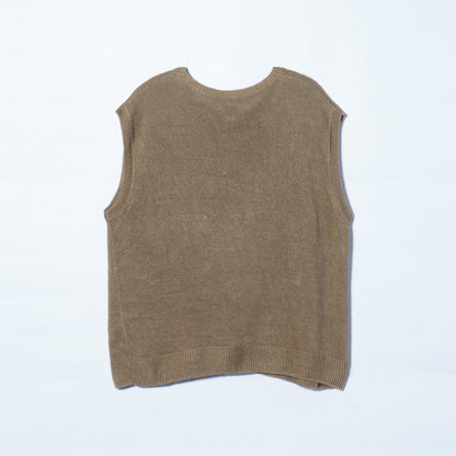 BATONER:FADE HEMP C/N VEST