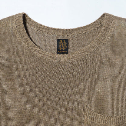BATONER:FADE HEMP C/N VEST