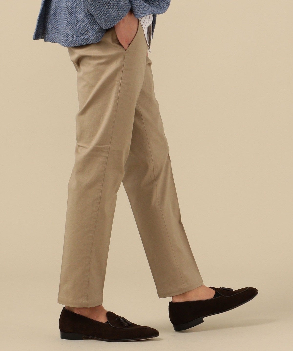 SHIPS: ラチネドビー ノープリーツパンツ