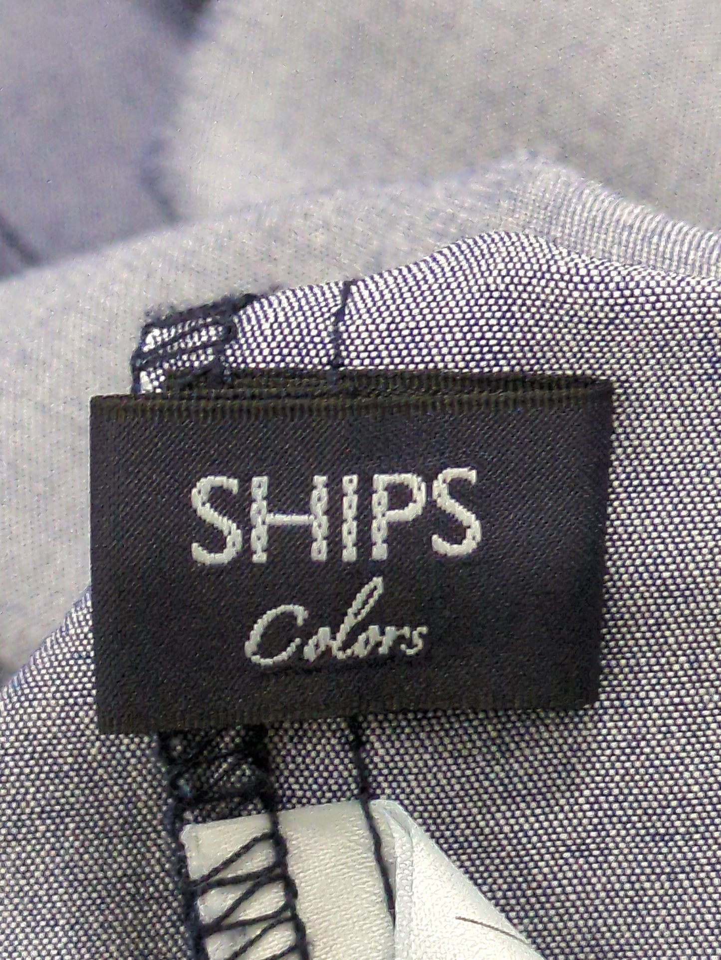 SHIPS Colors:〈洗濯機可能〉シャンブレー スキッパーシャツ