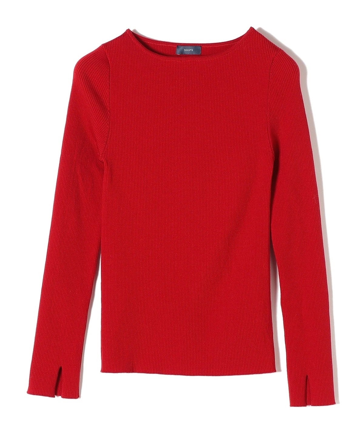 〈手洗い可能〉ウールリブロングスリーブプルオーバー