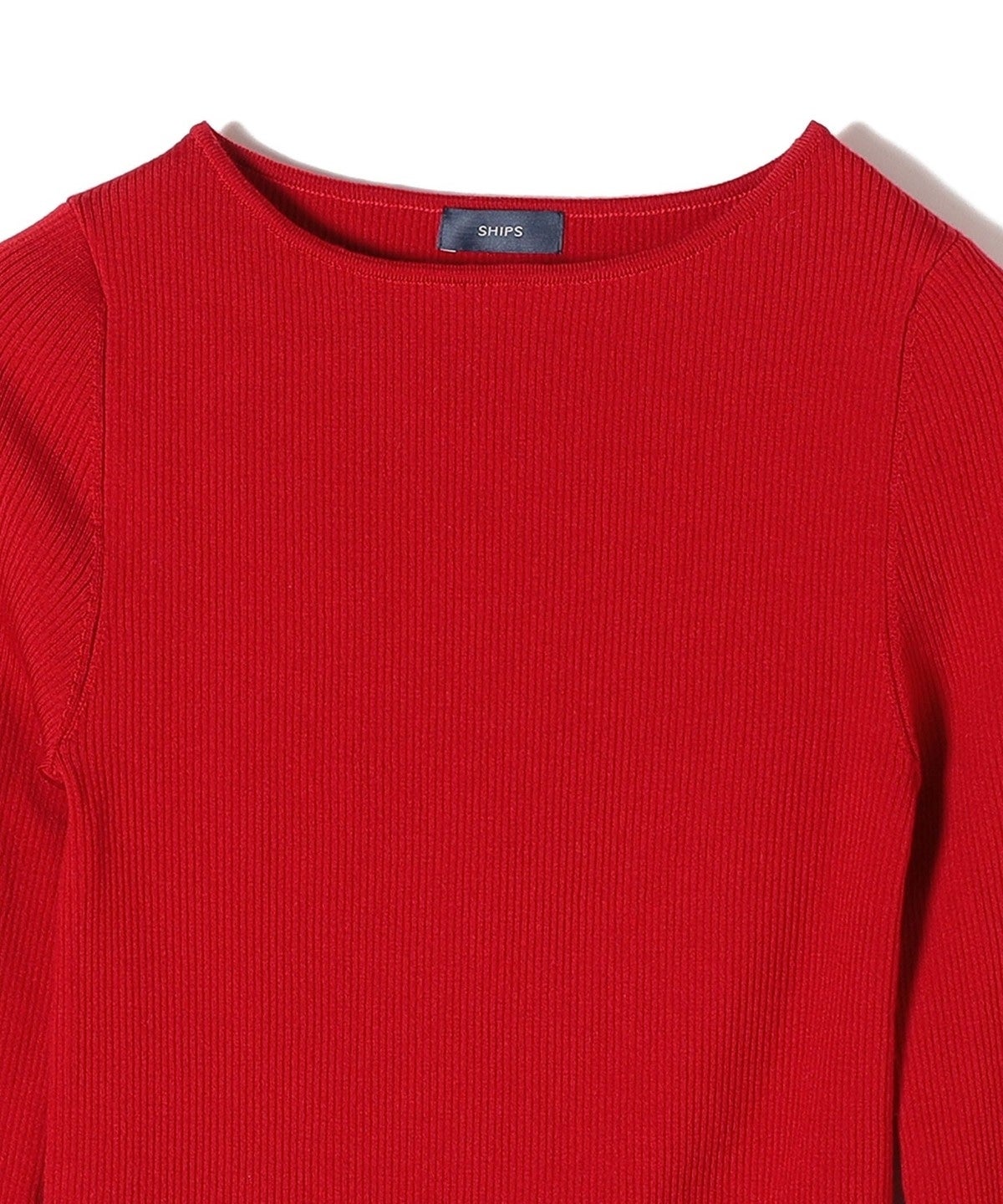 〈手洗い可能〉ウールリブロングスリーブプルオーバー