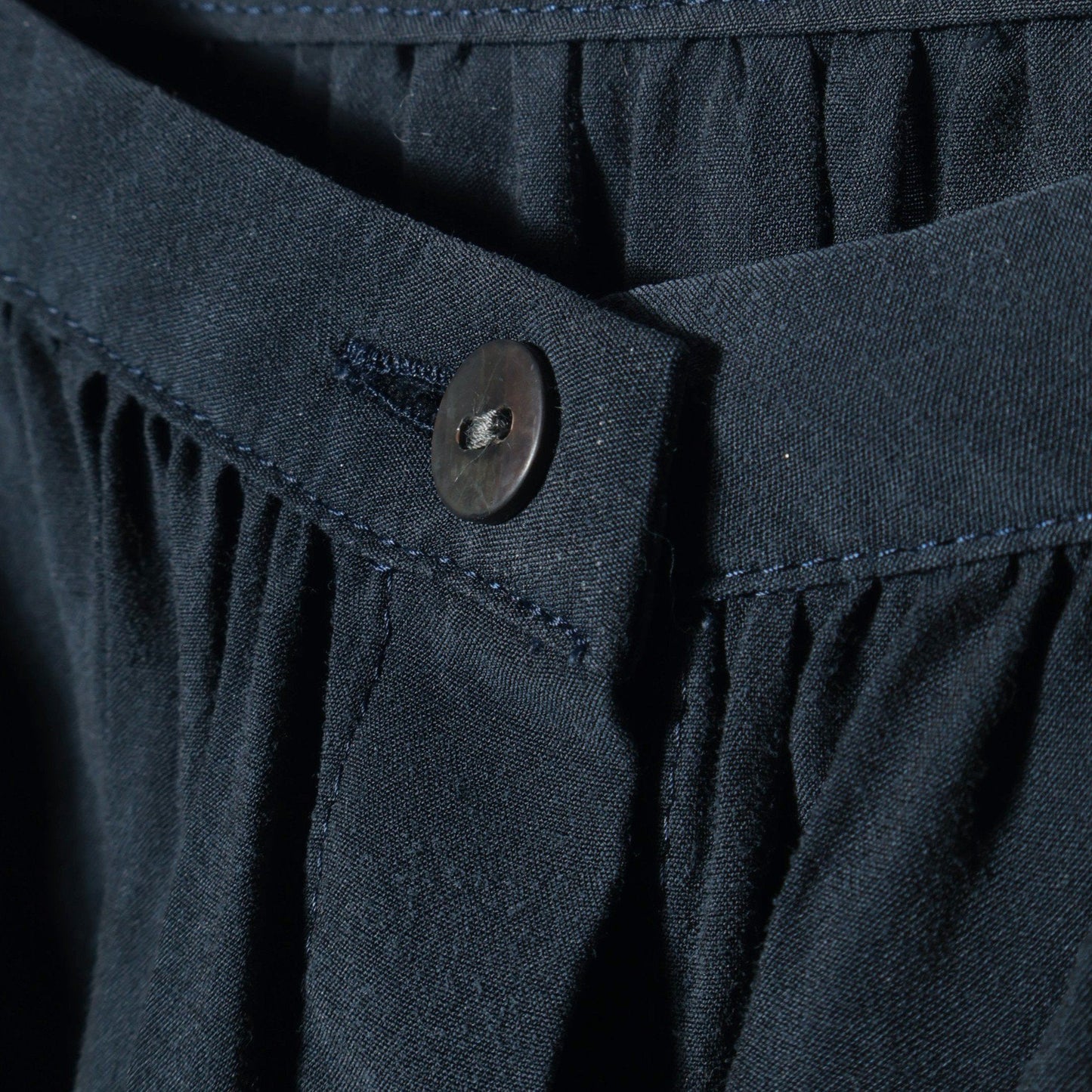 DRAPE GATHER BL