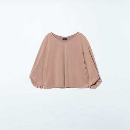 SHIPS:FAKE SUEDE PUFF/SL BL