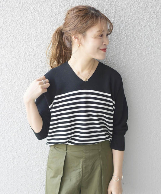 SHIPS Days:ボーダーバックタックプルオーバー 20SS