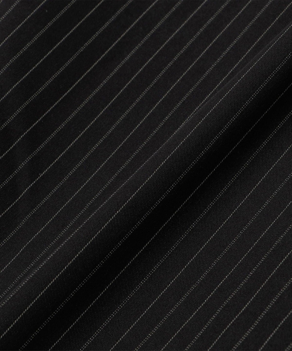 quaranciel:〈手洗い可能〉ストライプ バンドカラー シャツ